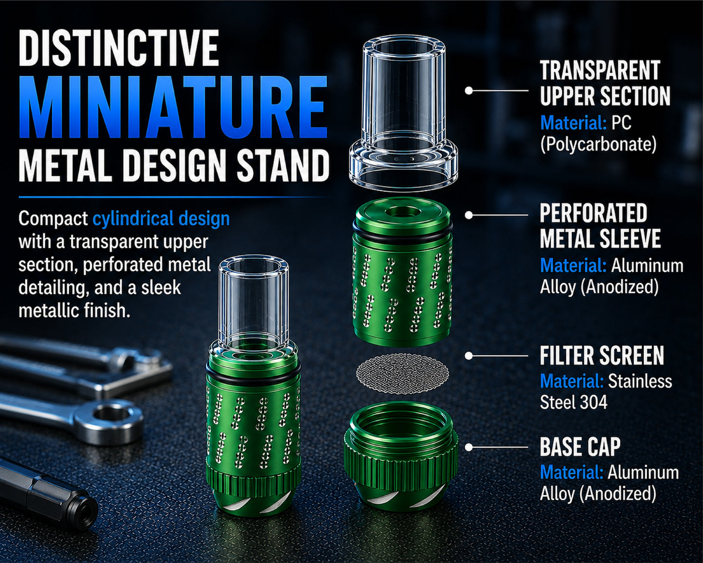 ComfortCornerUs™ MiniTwist Pocket Alloy Chamber