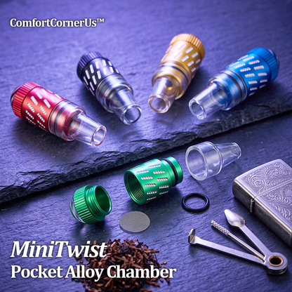 ComfortCornerUs™ MiniTwist Pocket Alloy Chamber