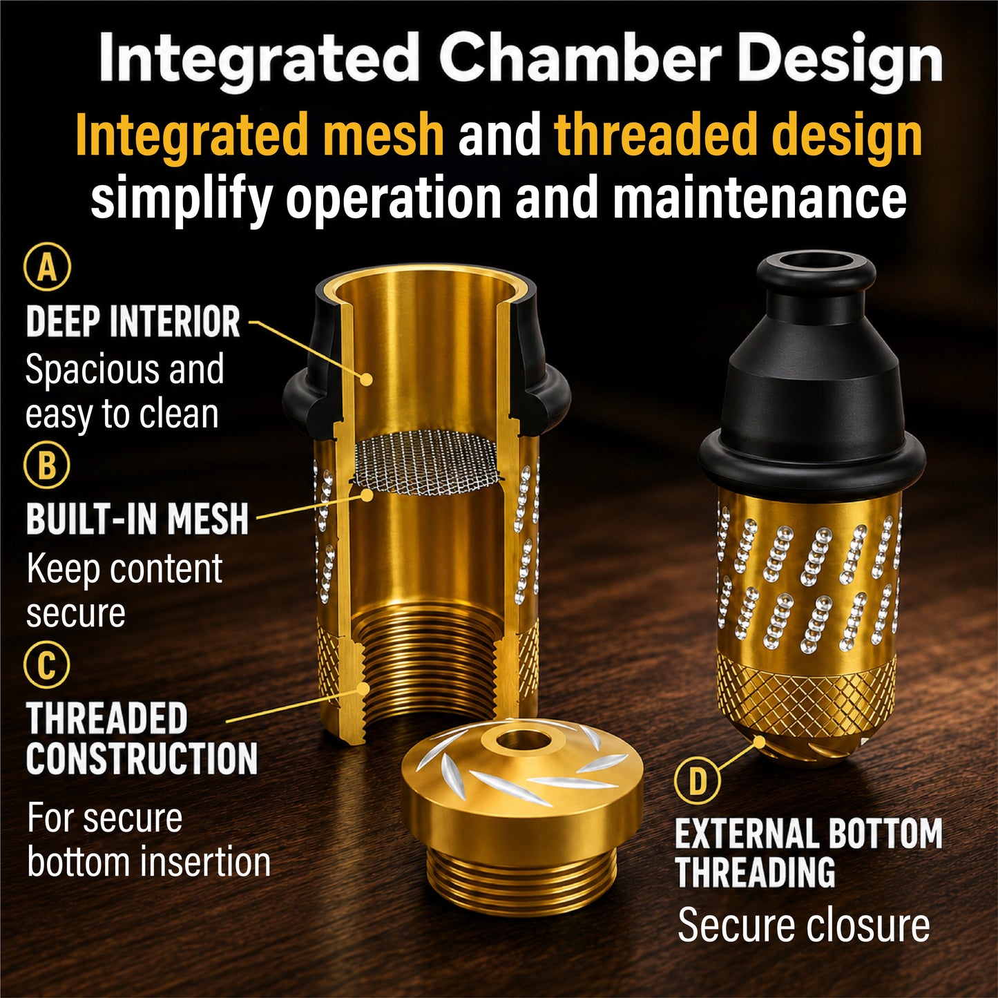 ComfortCornerUs™ MiniVault Pocket Alloy Capsule