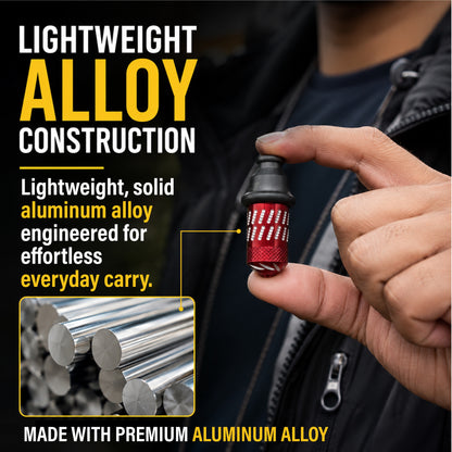 ComfortCornerUs™ MiniVault Pocket Alloy Capsule