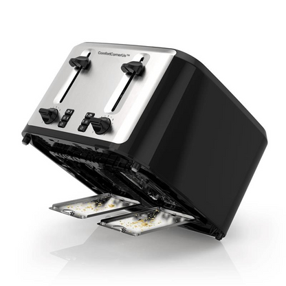 ComfortCornerUs™ Multi-Function 4-Slice Toaster