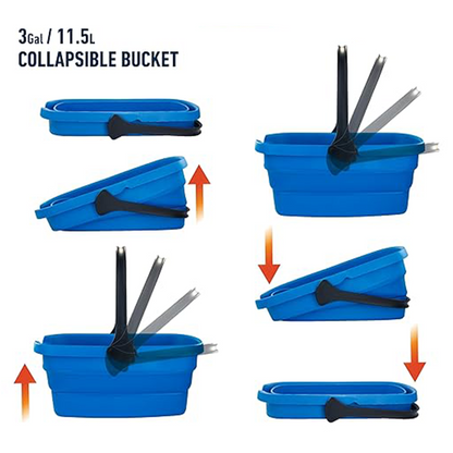 ComfortCornerUs™ Multi-Use Collapsible 3-Gallon Bucket