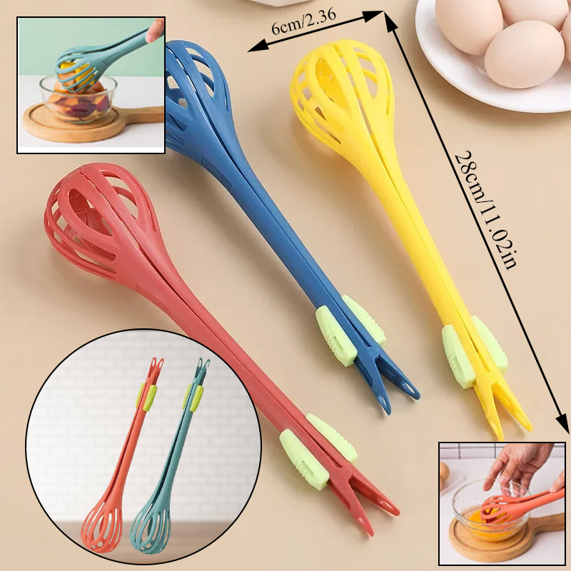 ComfortCornerUs™ Multifunctional Eggbeater Drainning Tong