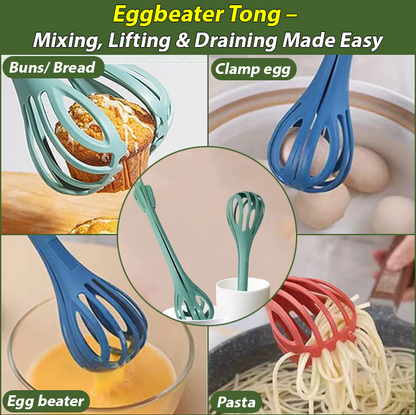 ComfortCornerUs™ Multifunctional Eggbeater Drainning Tong