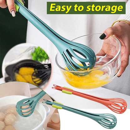 ComfortCornerUs™ Multifunctional Eggbeater Drainning Tong