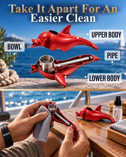 ComfortCornerUs™ OceanFin Dolphin Sculpted Alloy Tool