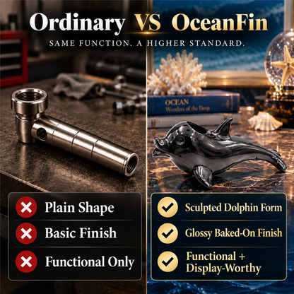 ComfortCornerUs™ OceanFin Dolphin Sculpted Alloy Tool