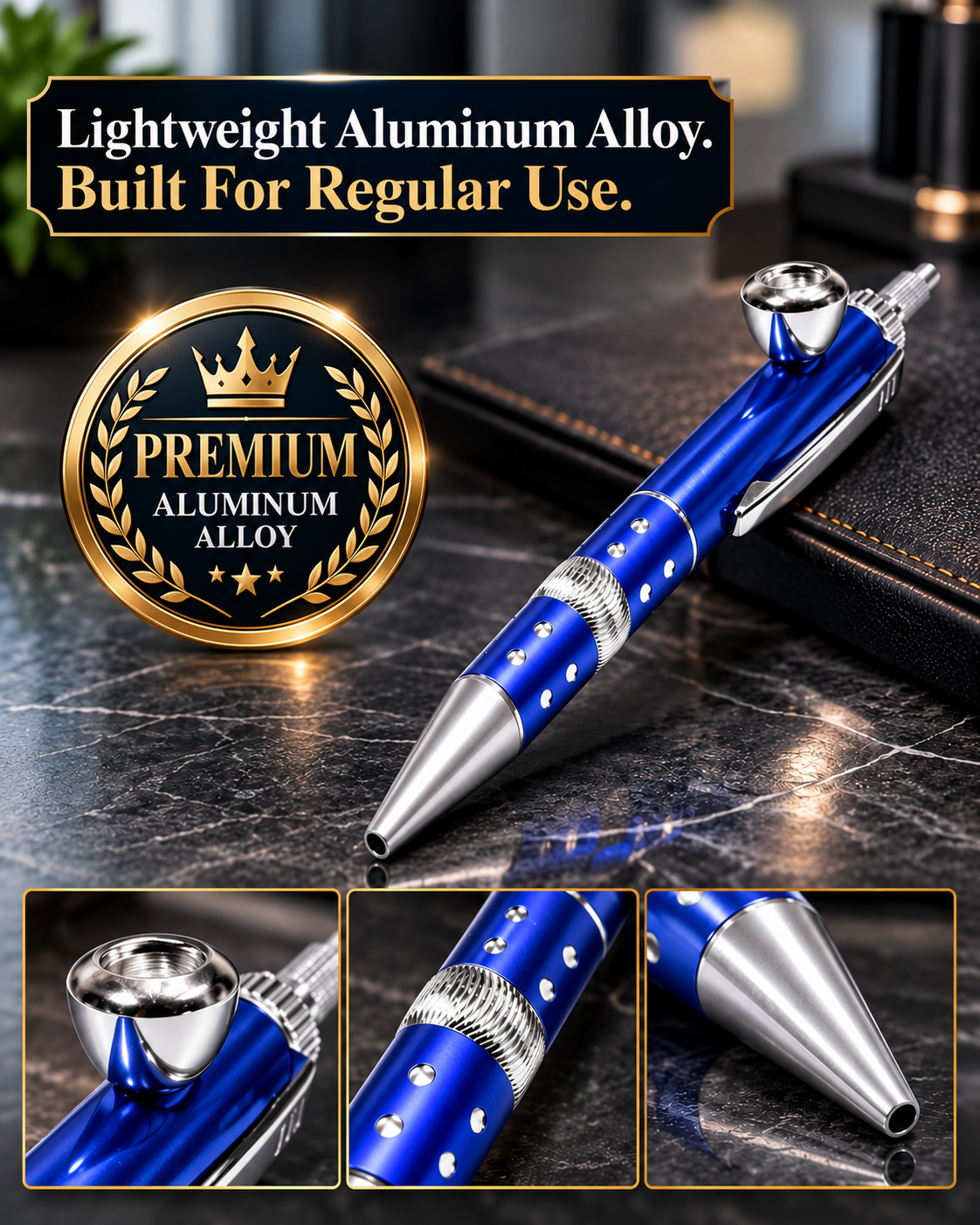 ComfortCornerUs™ PenGO Multi-Use Slim Alloy Pocket Tool