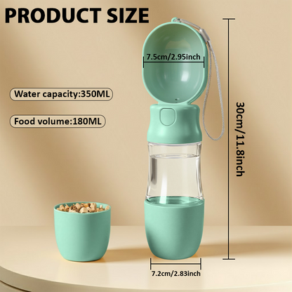 ComfortCornerUs™ PetHydro Portable Water & Food Bottle