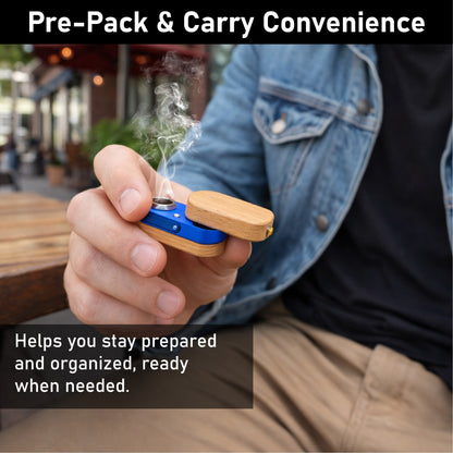 ComfortCornerUs™ PivotWood Alloy Folding Pocket Chamber