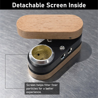 ComfortCornerUs™ PivotWood Alloy Folding Pocket Chamber