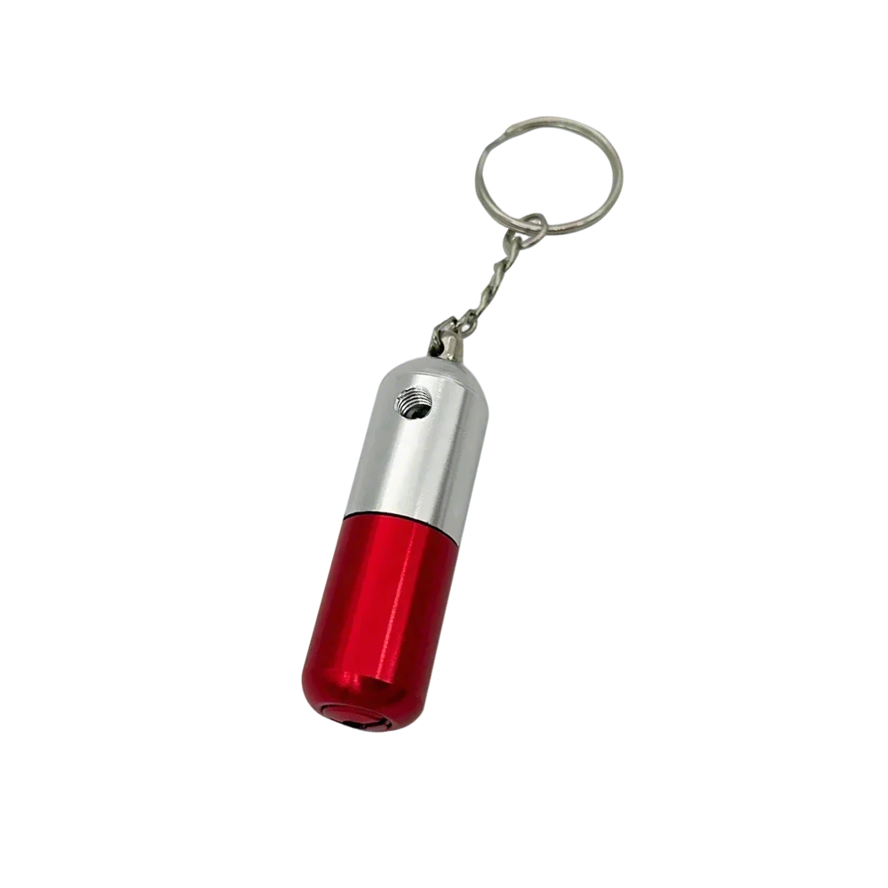 ComfortCornerUs™ PocketPill Mini Keychain Chamber Tool
