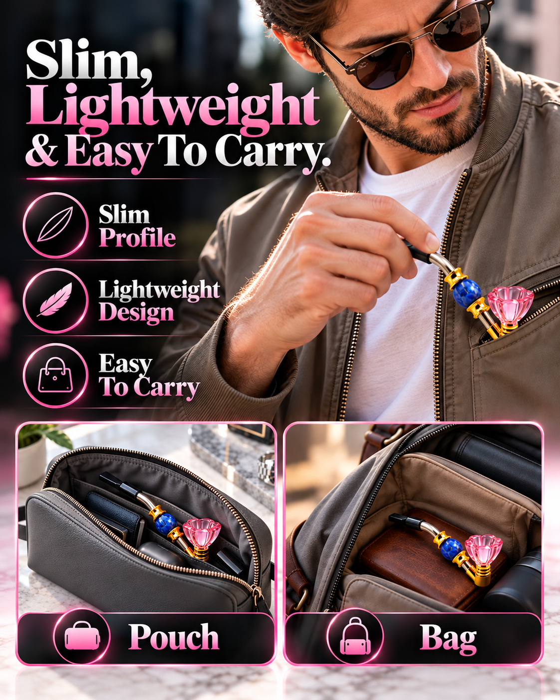 ComfortCornerUs™ PrismFlow Sculpted Alloy Pocket Tool