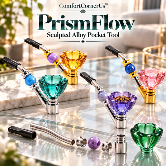 ComfortCornerUs™ PrismFlow Sculpted Alloy Pocket Tool