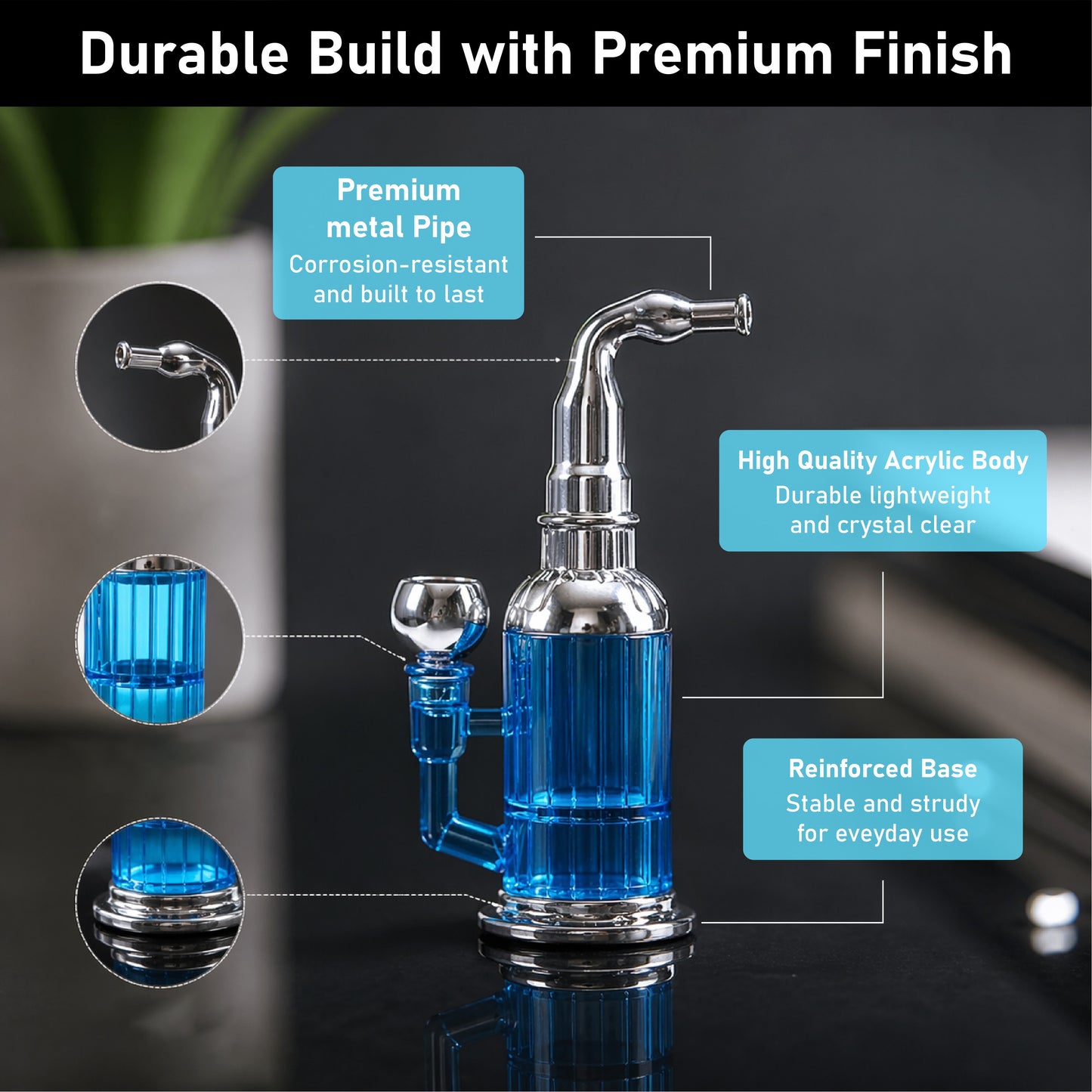 ComfortCornerUs™ PureFlex Hydro Alloy Device