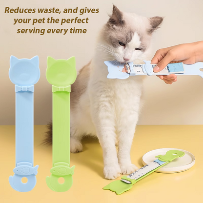 ComfortCornerUs™ PurrStrip Cat Treat Glide Spoon