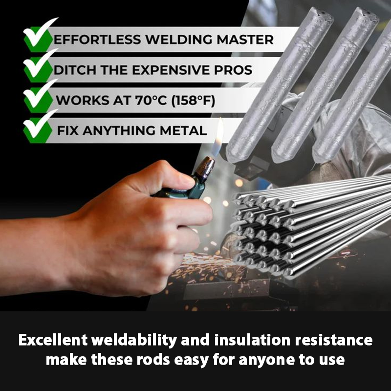 ComfortCornerUs™ QuickMelt Low-Temp Aluminum Solder Rods