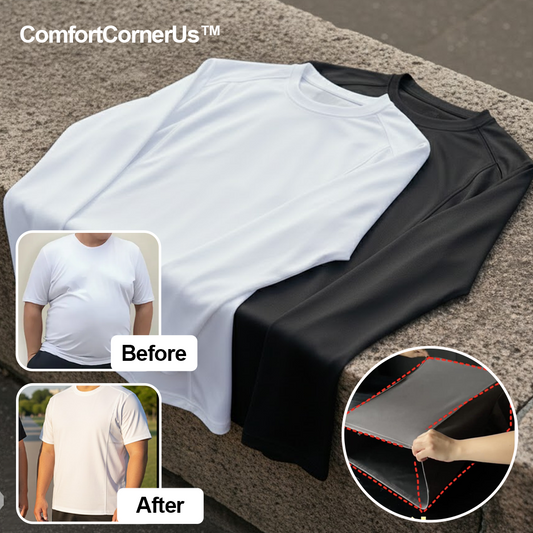 ComfortCornerUs™ RectiFit Visual-Slimming T Shirt