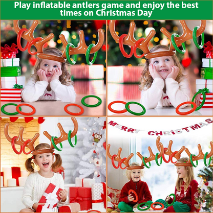 ComfortCornerUs™ Reindeer HoopToss Inflatable Game Set
