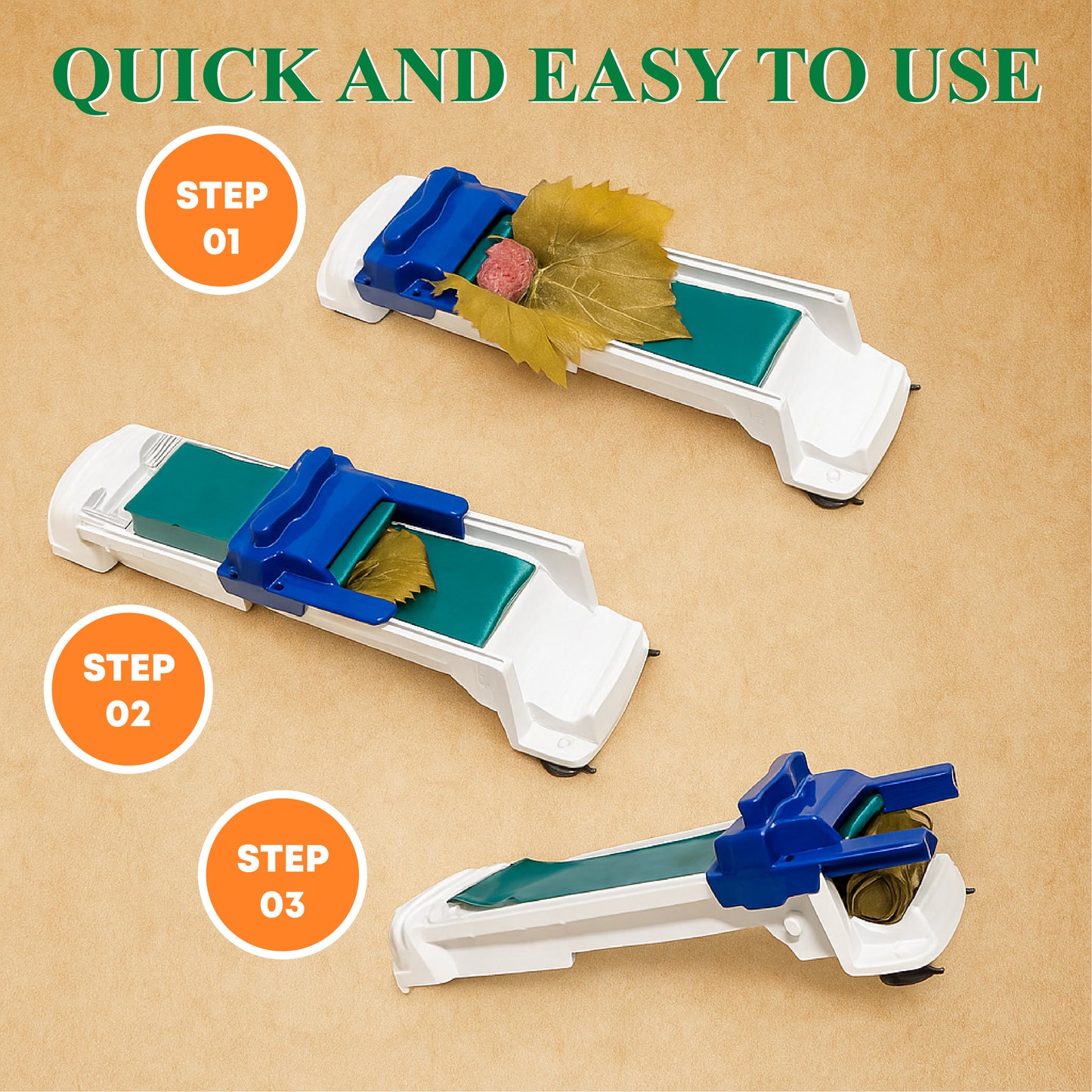 ComfortCornerUs™ RollMaster Multi-Cuisine Wrap Roller