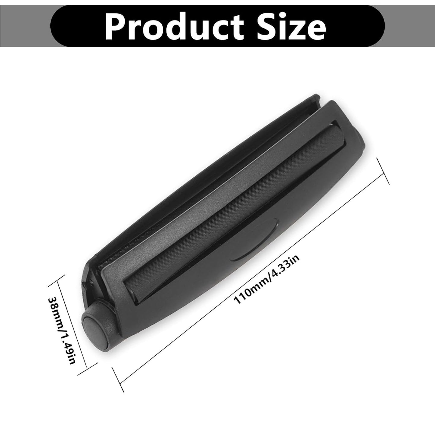 ComfortCornerUs™ RollMate Portable Cigarette Rolling Maker