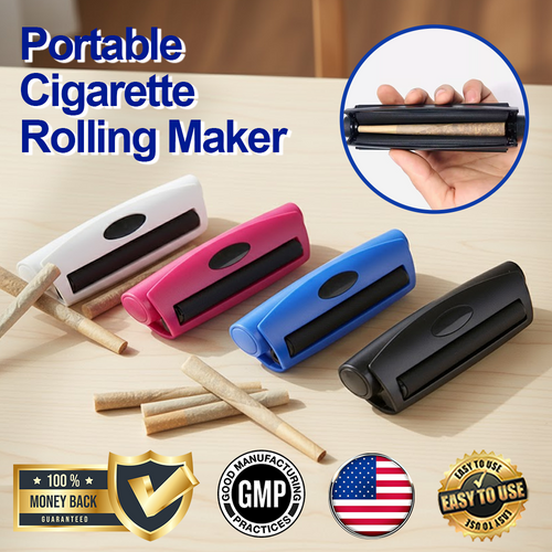 ComfortCornerUs™ RollMate Portable Cigarette Rolling Maker