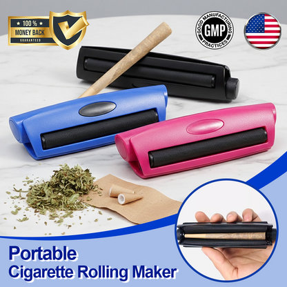 ComfortCornerUs™ RollMate Portable Cigarette Rolling Maker