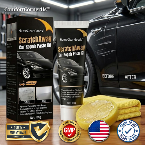 ComfortCornerUs™ ScratchAway Car Repair Paste Kit