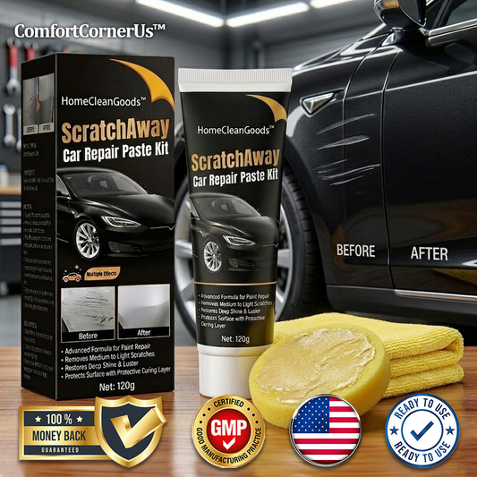 ComfortCornerUs™ ScratchAway Car Repair Paste Kit