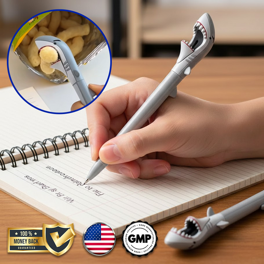 ComfortCornerUs™ SharkBite Fun Clamp Ball Pen
