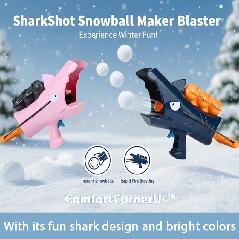ComfortCornerUs™ SharkShot Snowball Maker Blaster