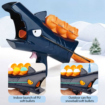 ComfortCornerUs™ SharkShot Snowball Maker Blaster