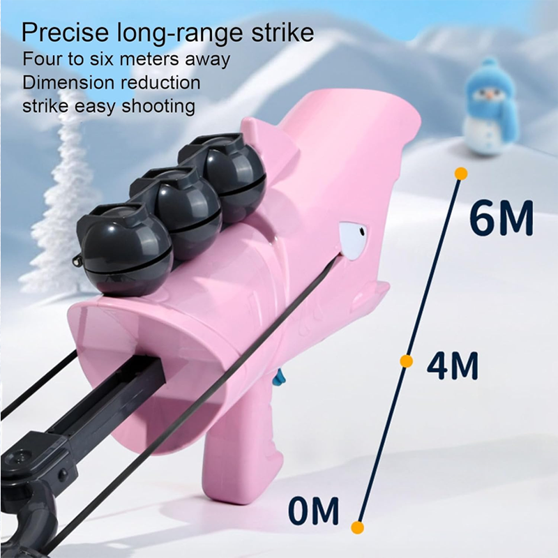 ComfortCornerUs™ SharkShot Snowball Maker Blaster