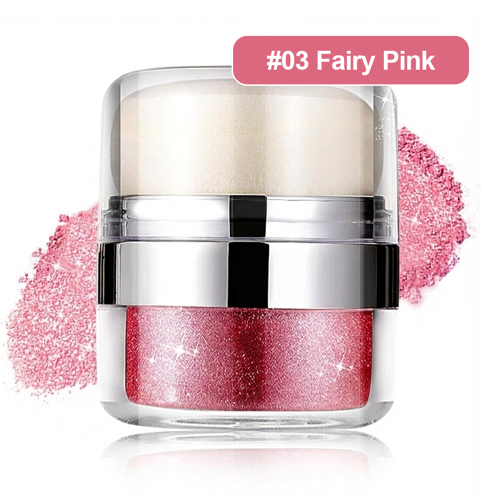 ComfortCornerUs™ ShineTap Sponge Fairy Highlight Powder