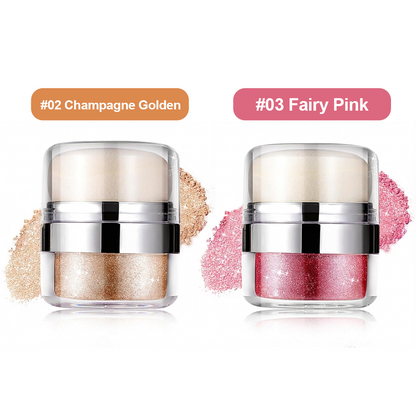 ComfortCornerUs™ ShineTap Sponge Fairy Highlight Powder