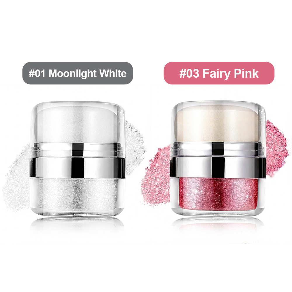 ComfortCornerUs™ ShineTap Sponge Fairy Highlight Powder