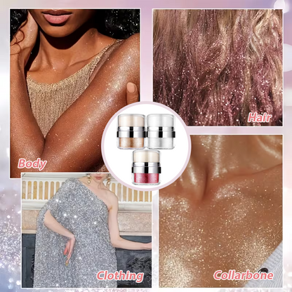 ComfortCornerUs™ ShineTap Sponge Fairy Highlight Powder