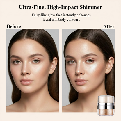 ComfortCornerUs™ ShineTap Sponge Fairy Highlight Powder