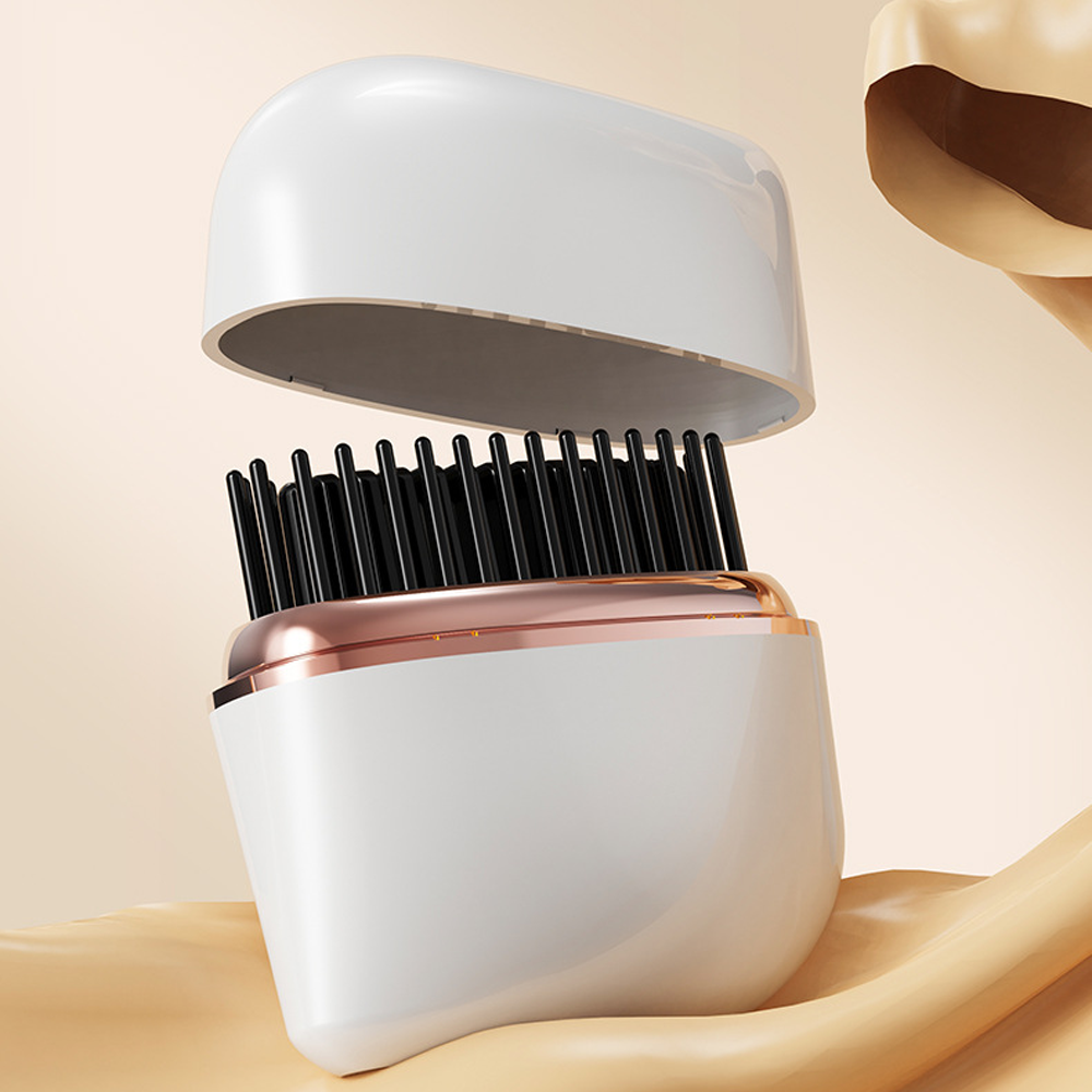🔥TikTok Hot Sellers- ComfortCornerUs™ SilkyHeat Portable Wireless Straightening Comb