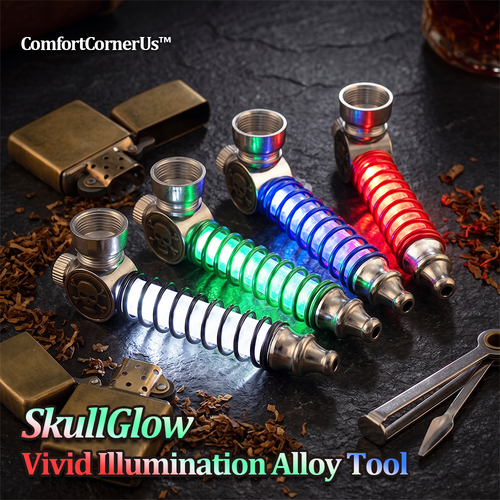 ComfortCornerUs™ SkullGlow Vivid Illumination Alloy Tool