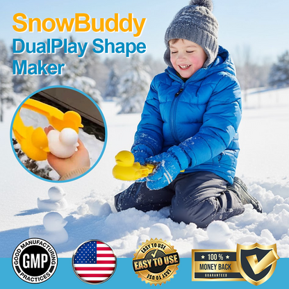 🔥TikTok Hot Sellers- ComfortCornerUs™ SnowBuddy DualPlay Shape Maker