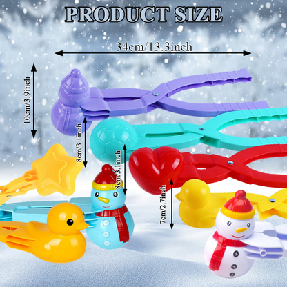 🔥TikTok Hot Sellers- ComfortCornerUs™ SnowBuddy DualPlay Shape Maker