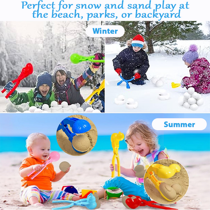 🔥TikTok Hot Sellers- ComfortCornerUs™ SnowBuddy DualPlay Shape Maker