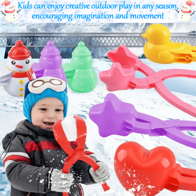 🔥TikTok Hot Sellers- ComfortCornerUs™ SnowBuddy DualPlay Shape Maker
