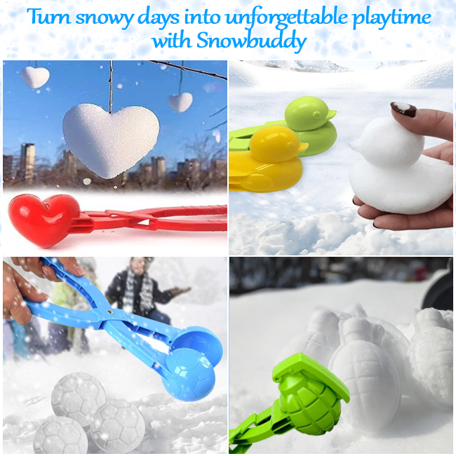🔥TikTok Hot Sellers- ComfortCornerUs™ SnowBuddy DualPlay Shape Maker