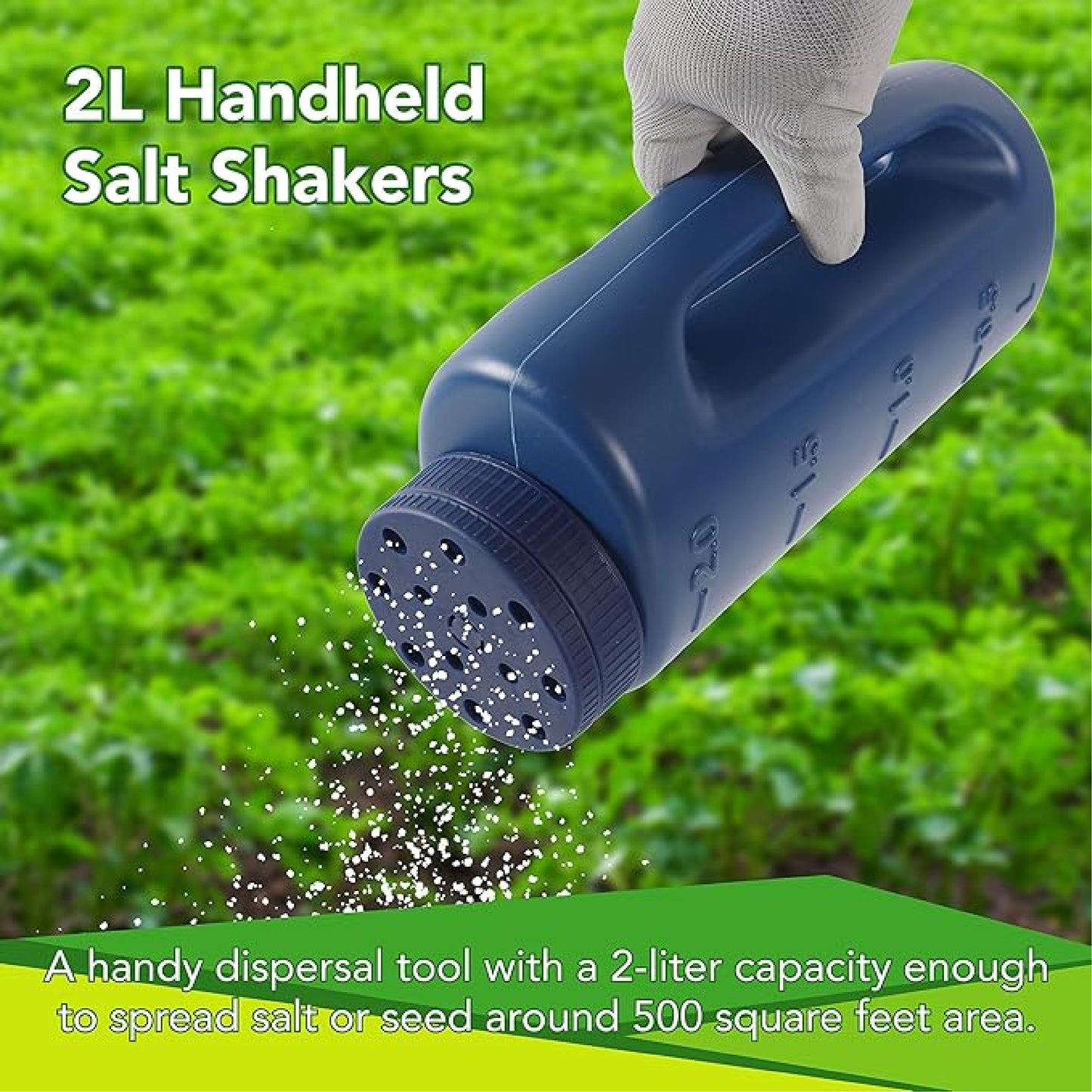 ComfortCornerUs™ Snow Melt & Seed Flow Handheld Spreader