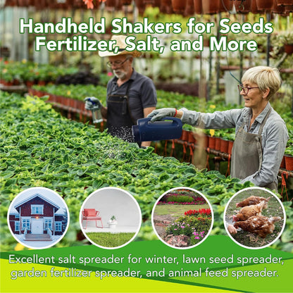 ComfortCornerUs™ Snow Melt & Seed Flow Handheld Spreader