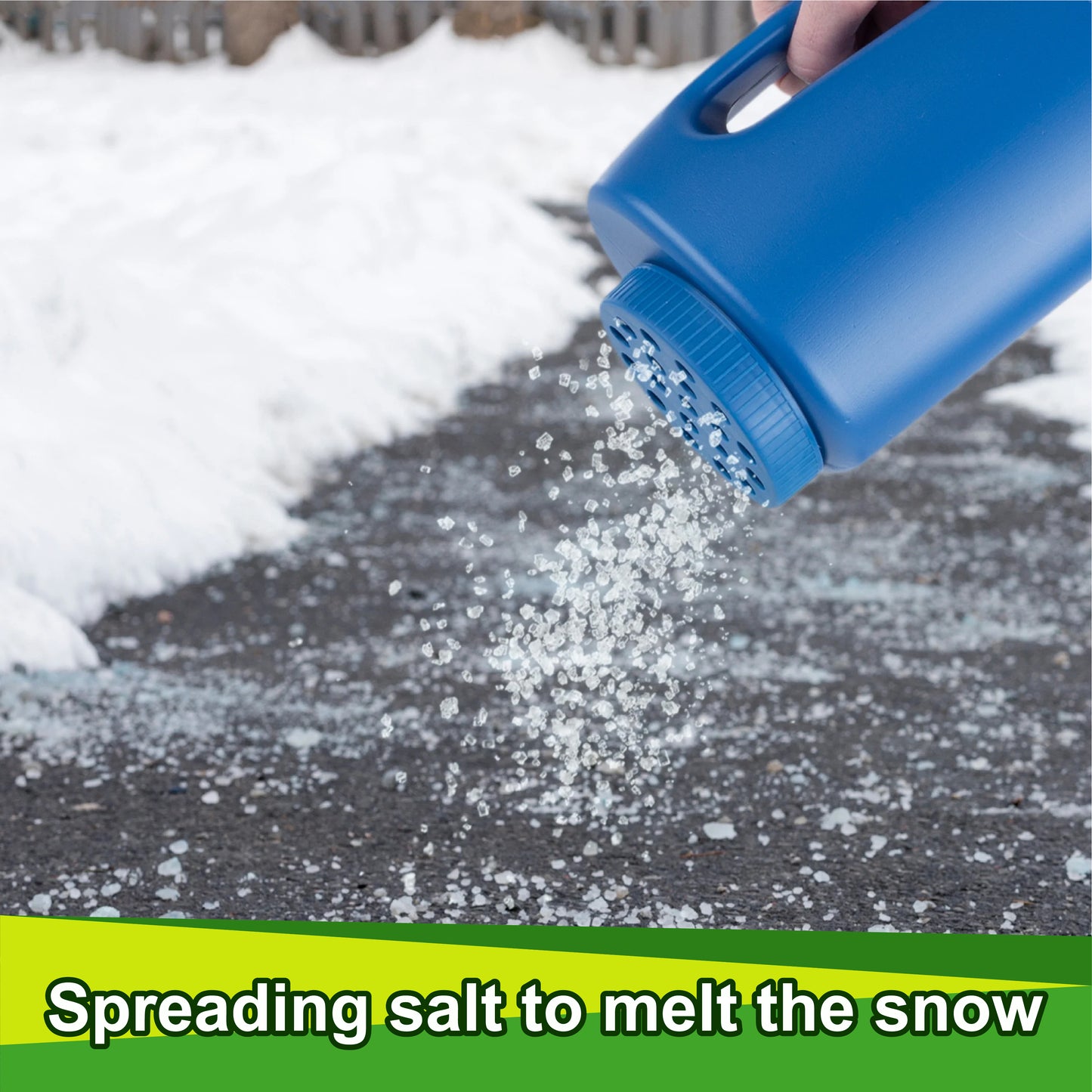 ComfortCornerUs™ Snow Melt & Seed Flow Handheld Spreader