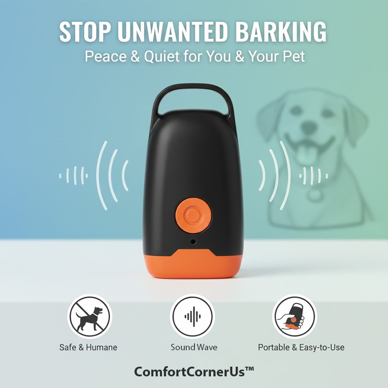 ComfortCornerUs™ SonicdFlash Bark Control Device