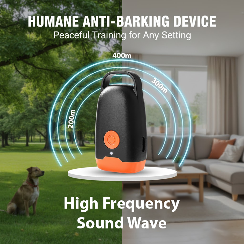 ComfortCornerUs™ SonicdFlash Bark Control Device